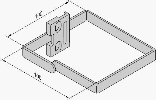 SCHROFF VARISTAR - Kabelverteilungsring (Packung mit 4)
