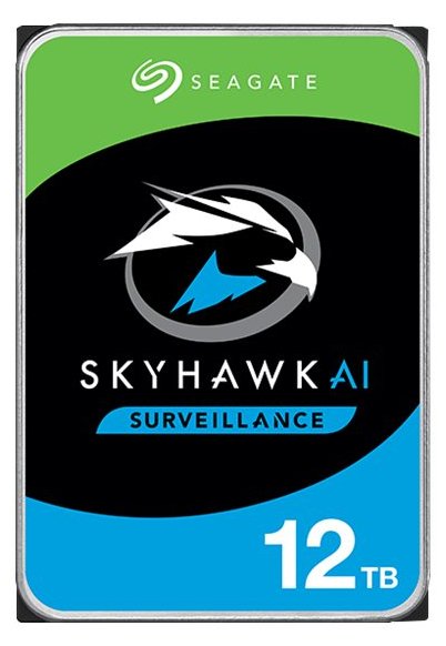 Seagate SkyHawk AI ST12000VE001 - Festplatte - 12 TB - intern - 3.5 (8.9 cm)