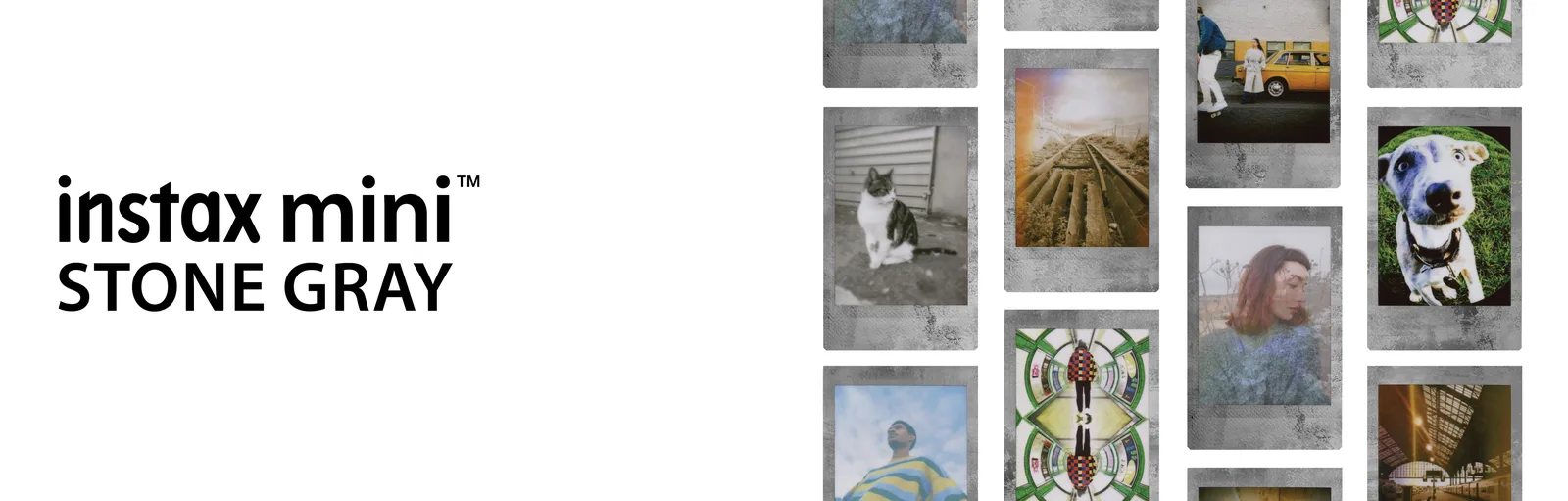 Fujifilm Instax Mini Stone Gray - Instant-Farbfilm, Ansicht 2