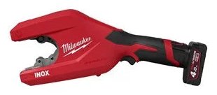 Milwaukee M12 PCSS54-402C Akku-Edelstahl-Rohrabschneider XL