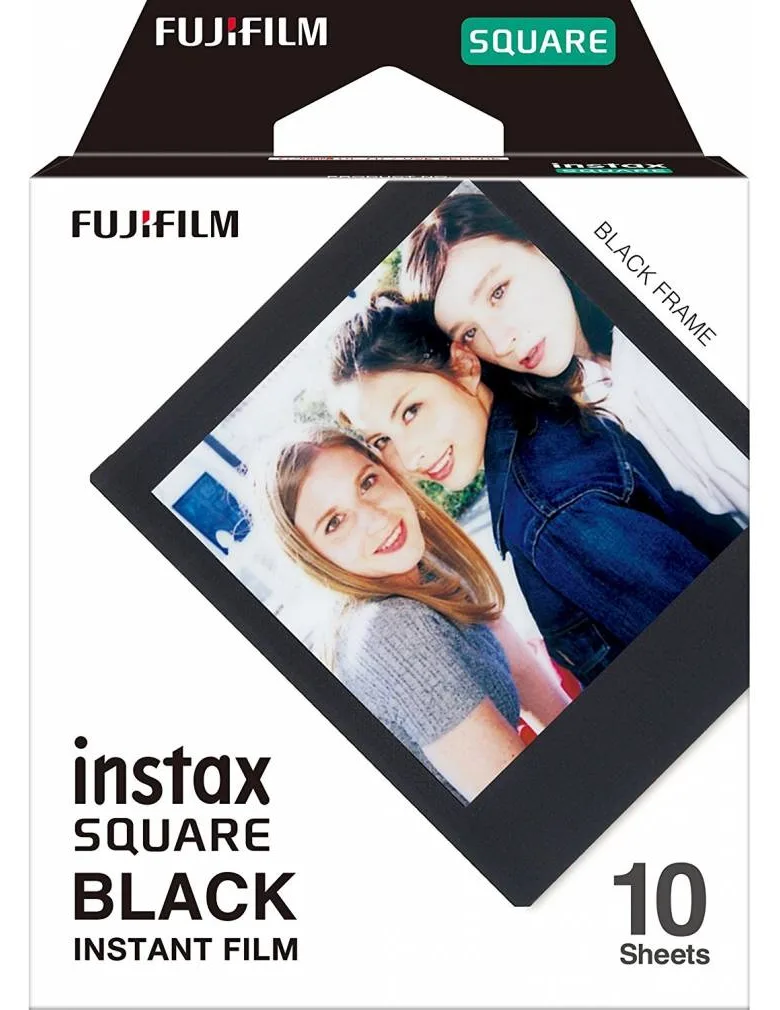 Fujifilm Instax Square BLACK - Instant-Farbfilm, Ansicht 3