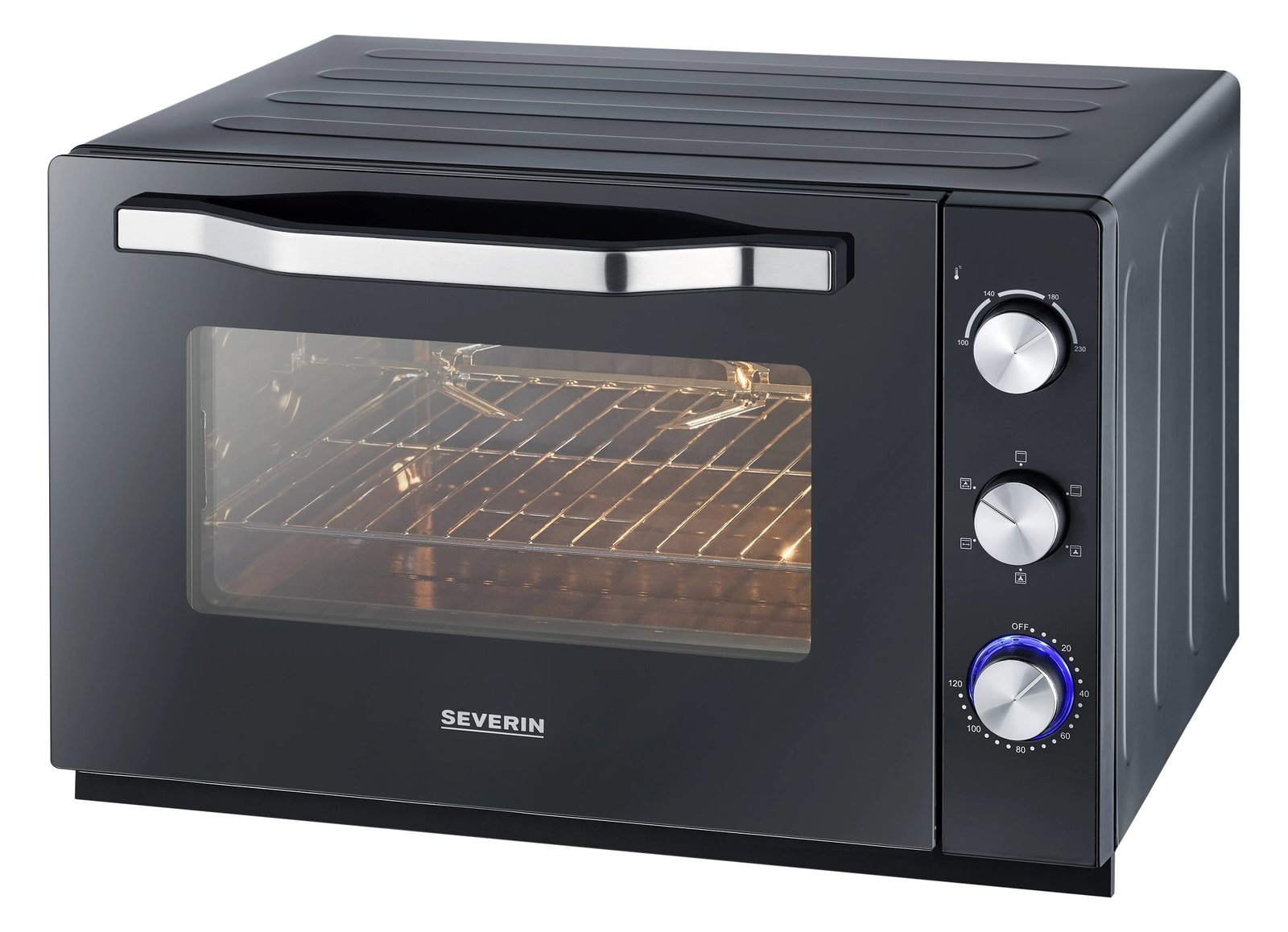 SEVERIN Back- & Toastofen XXL TO 2073 schwarz