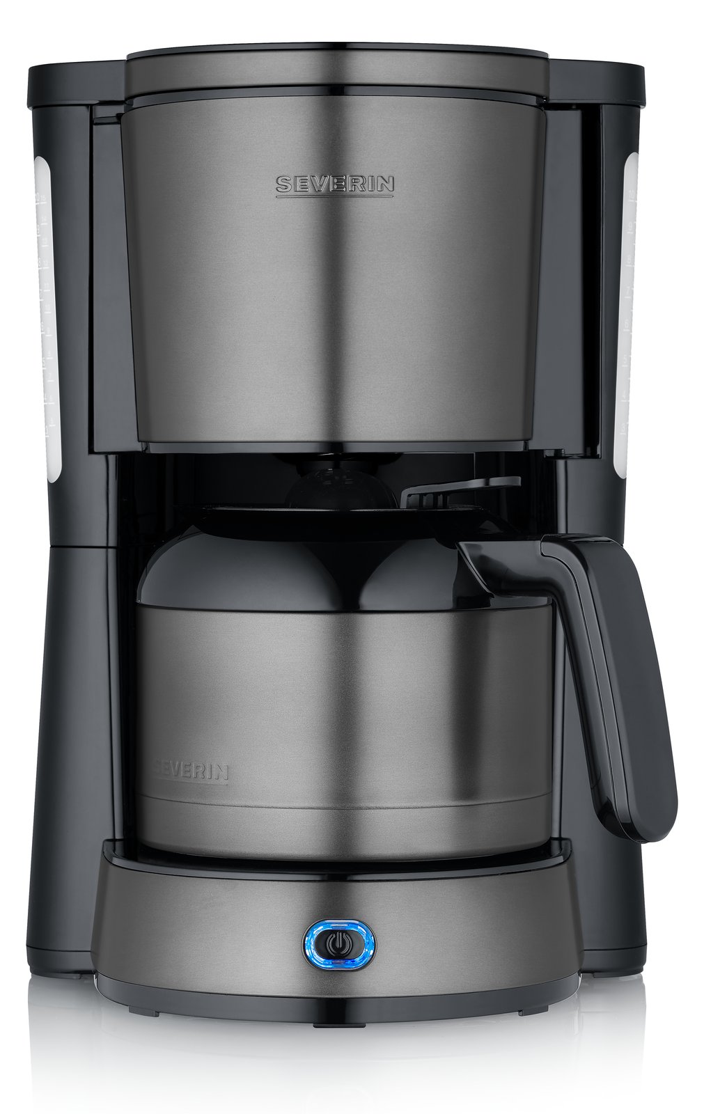 SEVERIN KA 9343 Dark Inox mit Thermoskanne