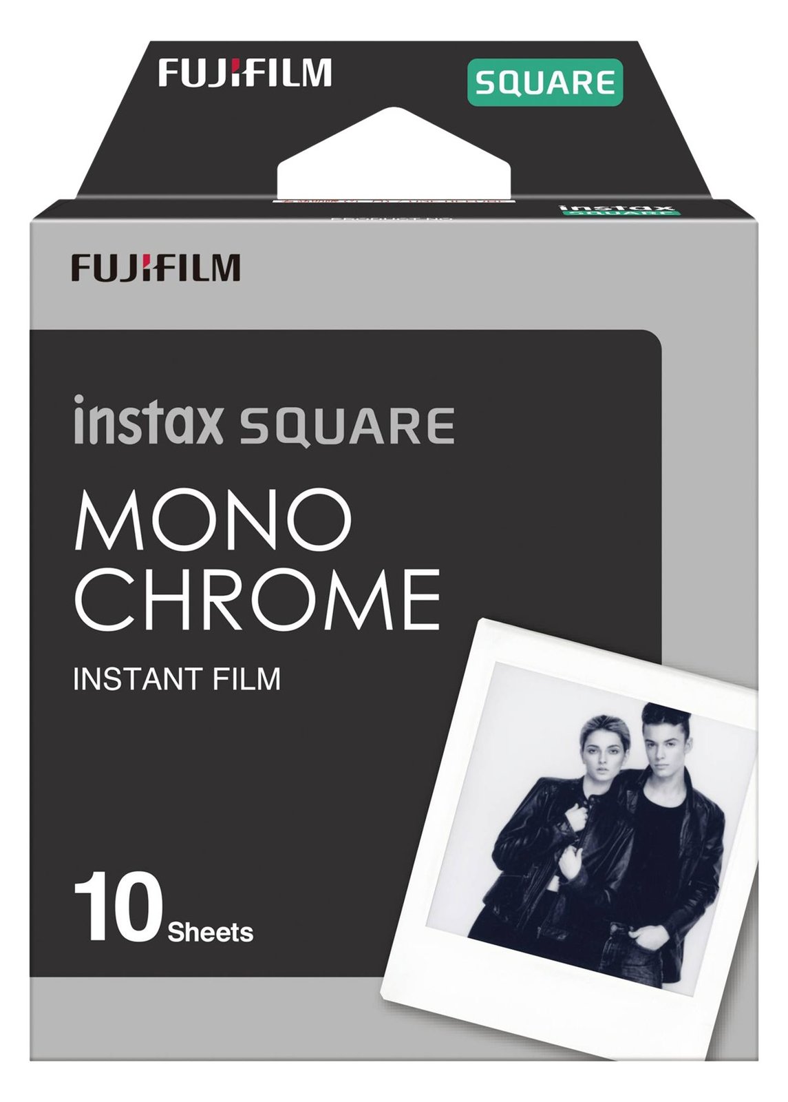 Fujifilm Instax Square MONOCHROME - Schwarz-/Weiß-Sofortfilm