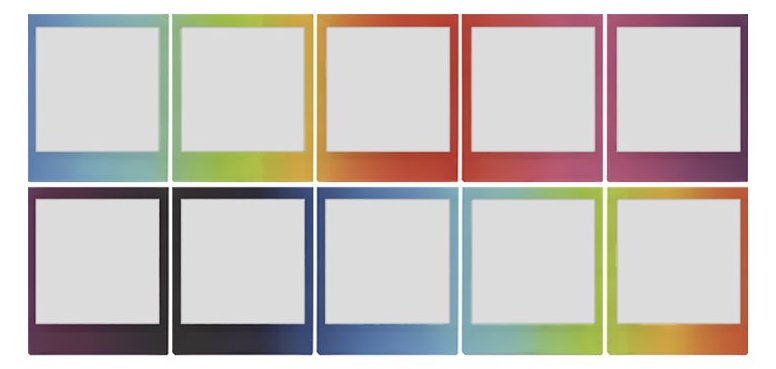 Fujifilm Instax Square Rainbow - Instant-Farbfilm