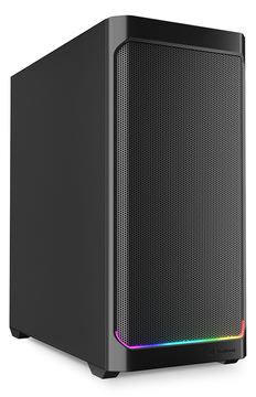 Sharkoon Gehäuse AK4 RGB ATX 1x Metall schwarz - Midi/Minitower - ATX von LumaTech