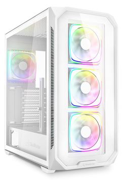 Sharkoon Gehäuse AK5G RGB ATX 1x Glas weiß - Midi/Minitower - ATX von LumaTech