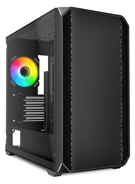 Sharkoon Gehäuse MK2 RGB Micro-ATX 1x Glas schwarz - Tower - ATX von LumaTech