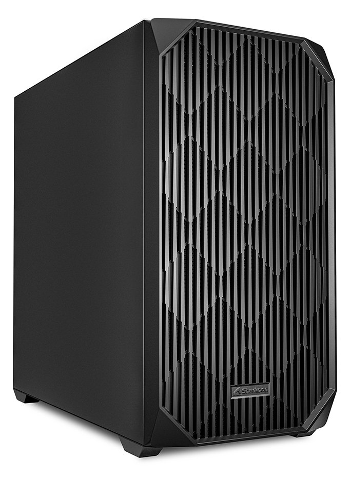 Sharkoon Gehäuse MK3 Micro-ATX 1x Metall schwarz - Tower - ATX