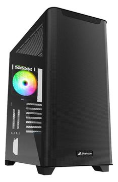 Sharkoon M30 RGB - Mid tower - E-ATX - Seitenteil mit Fenster (gehärtetes Glas) von LumaTech