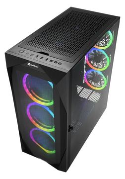 Sharkoon REV300 - Tower - E-ATX - Seitenteil mit Fenster (gehärtetes Glas) von LumaTech