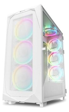 Sharkoon REV300 RGB White - Tower von LumaTech