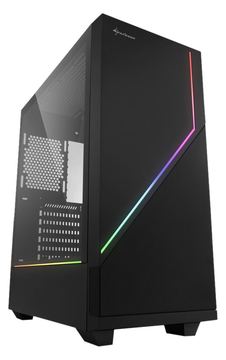 Sharkoon RGB FLOW - Tower - ATX - Seitenteil mit Fenster (gehärtetes Glas) von LumaTech