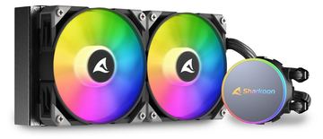 Sharkoon S70 rgb - All-in-One-Flüssigkeitskühler - 12 cm - 600 RPM - 2000 RPM - 35 dB - 131,93 m³/h von LumaTech
