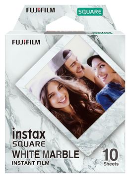 Fujifilm Instax Square White Marble - Instant-Farbfilm von LumaTech