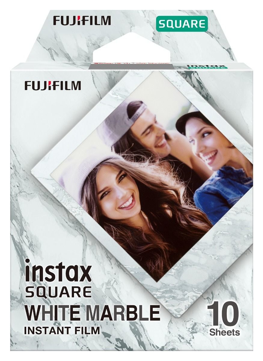 Fujifilm Instax Square White Marble - Instant-Farbfilm