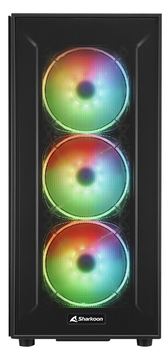 Sharkoon TG6M RGB - Tower - ATX - Seitenteil mit Fenster (gehärtetes Glas) von LumaTech