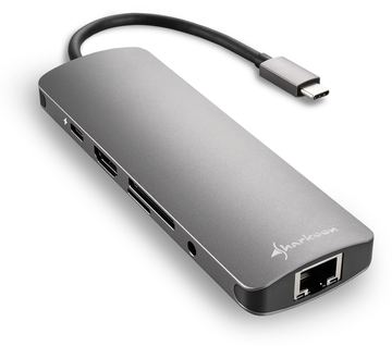 Sharkoon USB 3.0 Type C Combo Adapter - Dockingstation von LumaTech