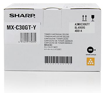 Sharp MXC30GTY - Gelb - Original - Tonerpatrone von LumaTech