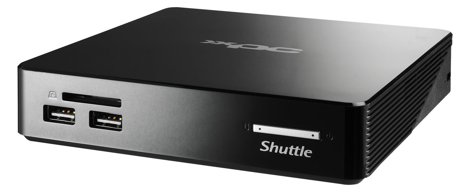 Shuttle XPC nano NS02EV2 - Mini-PC - 1 RK3368 - RAM 2 GB - Flash - eMMC 16 GB - PowerVR SGX6110 - 1GbE - WLAN, Bluetooth