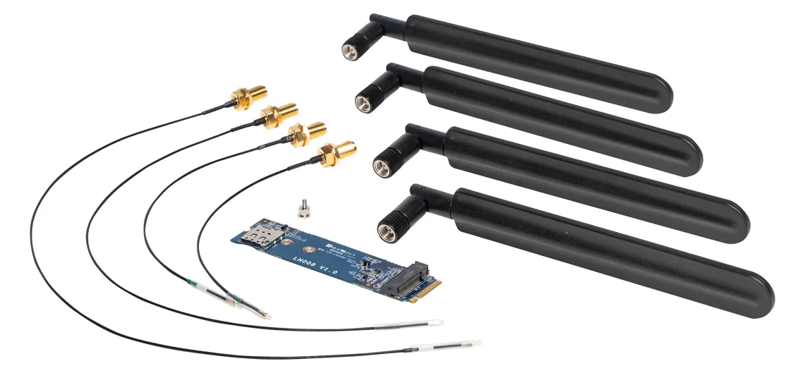 Shuttle WWN04 LTE (4G/5G) M.2 2280 Erweiterungkit inkl. Antennen für DS50U series and All In One PC X50V9 series, Ansicht 2