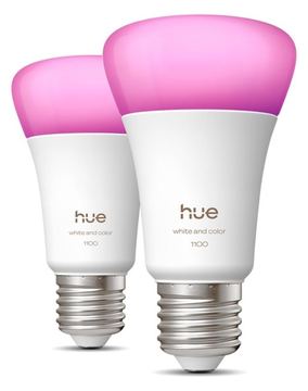 Signify Philips Hue White and Color Ambiance 1100 - LED-Lampe - Form: A19 - E27 - 8.1 W (Entsprechung 75 W) von LumaTech