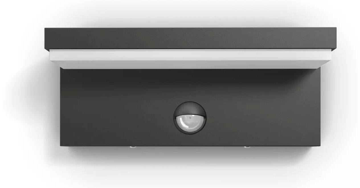 Signify Philips myGarden Bustan Wandleuchte - 9W - Wandbeleuchtung für den Außenbereich - IP44 - Garten - Terrasse