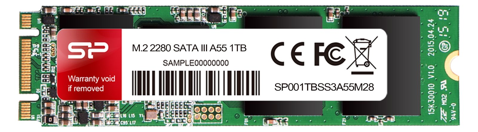 Silicon Power A55 - SSD - 512 GB - intern - M.2 2280