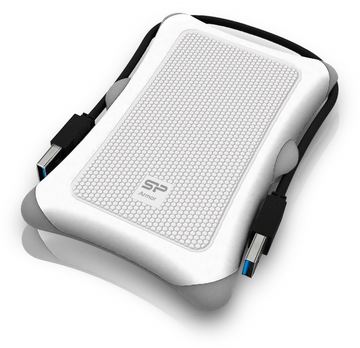 Silicon Power Armor A30 - Festplatte - 2 TB - extern (tragbar) - Weiß von LumaTech