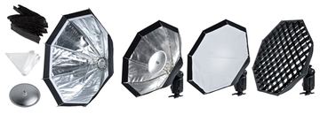 Godox  AD-S7 - Set - 48 cm - Schwarz - Silber - Weiß - 280 g - Wistro AD180/AD360 von LumaTech