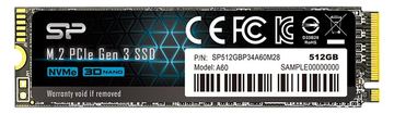 Silicon Power P34A60 - SSD - 512 GB - intern - M.2 2280 - PCIe 3.0 x4 (NVMe) von LumaTech
