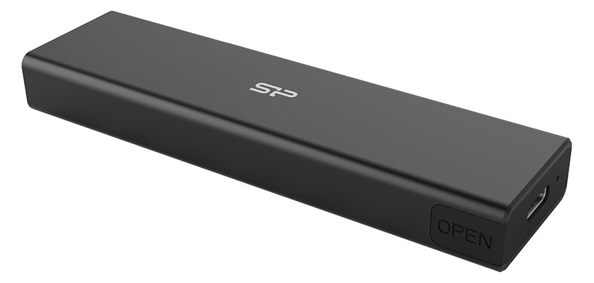 Silicon Power PD60 - Speichergehäuse - M.2 - M.2 NVMe Card - USB 3.2 (Gen 2)