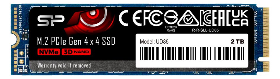 Silicon Power UD85 - SSD - 250 GB - intern - M.2 2280 - PCIe 4.0 x4 (NVMe)
