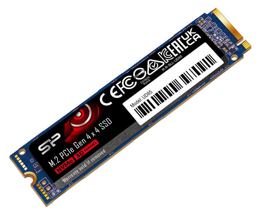 Silicon Power UD85 - SSD - 500 GB - intern - M.2 2280 - PCIe 4.0 x4 (NVMe)