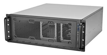 SilverStone Rack Rackmount-Gehäuse RM45-360 grau - Rack von LumaTech