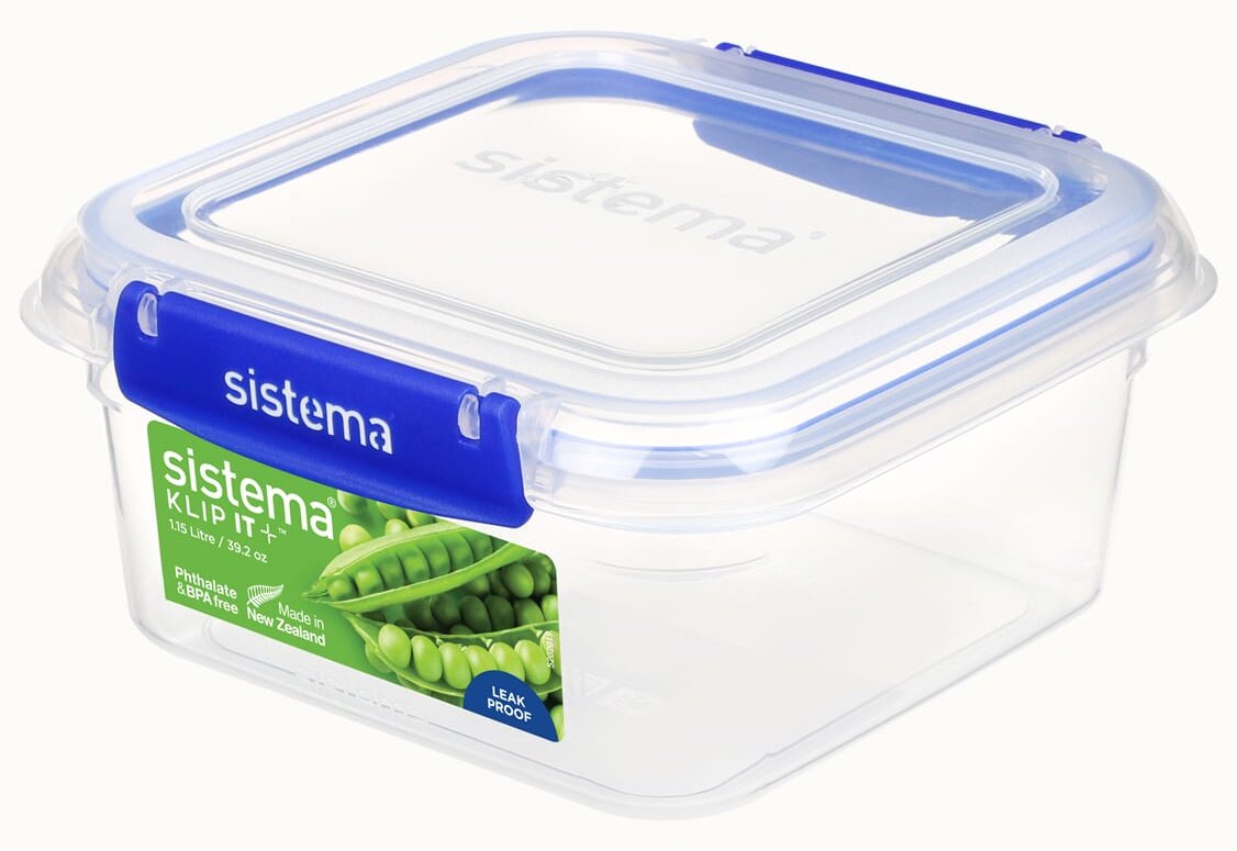 Sistema Plastics Sistema 881650 - Container - Quadratisch - 1,15 l - Transparent - Kunststoff - Neuseeland