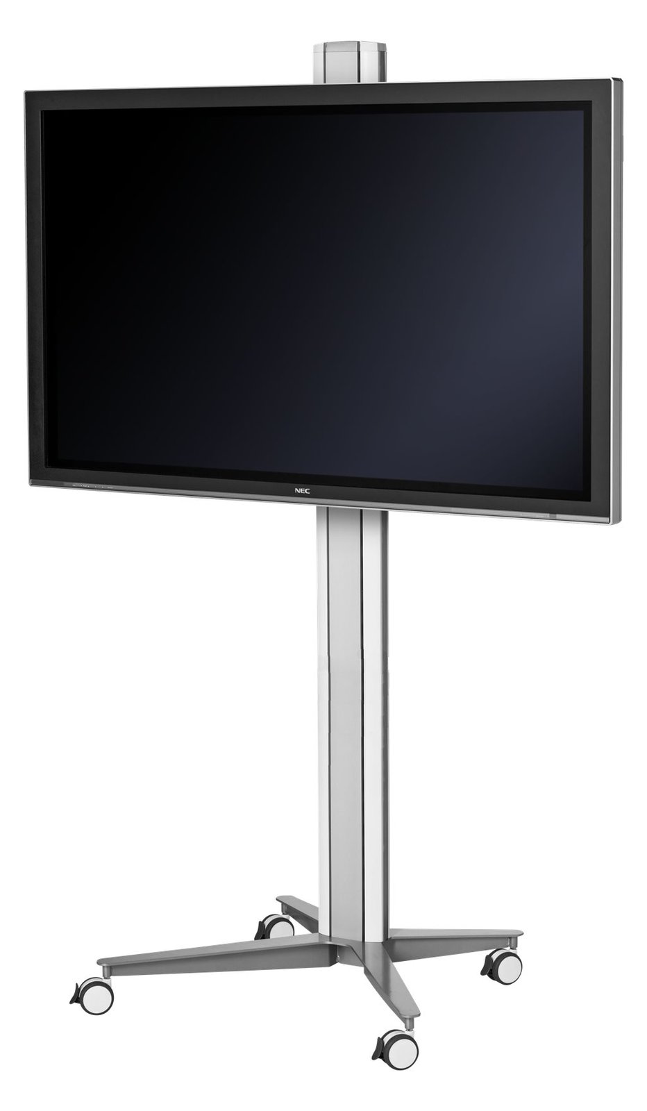 SMS Flatscreen X FH M1455 - Aufstellung - für Flachbildschirm zwischen 40 und 60 - weiß, Aluminium