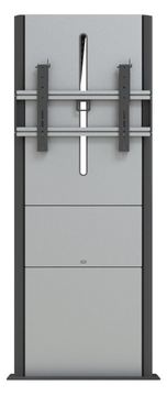 SMS Presence - Aufstellung - motorisiert - für Flachbildschirm ab 46 - verriegelbar - Aluminium, anthrazit von LumaTech