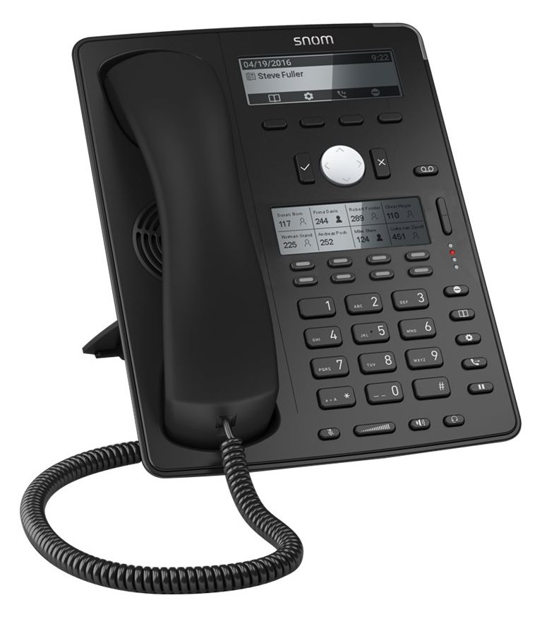 Snom D745 - VoIP-Telefon - dreiweg Anruffunktion