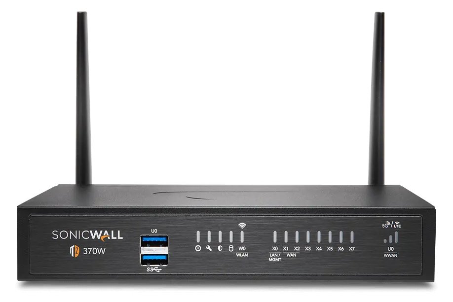 SonicWALL TZ Series (Gen 7) TZ370 - Sicherheitsgerät - mit Advanced Protection Service und Cloud Secure - 10 Benutzer