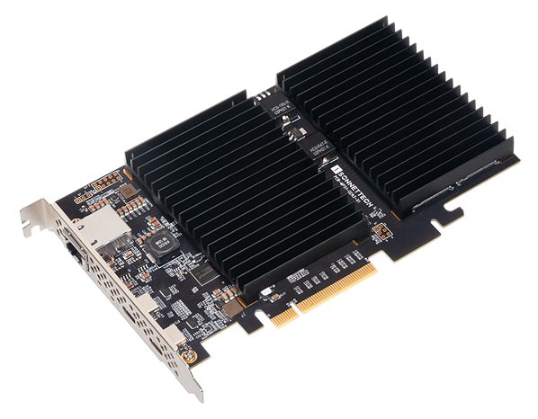 Sonnet McFiver Dual M.2 NVMe SSD 10GbE USB-C PCIe Karte - PCI