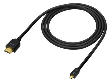 Sony DLC-HEU15 - HDMI-Kabel mit Ethernet - 19 pin micro HDMI Type D männlich zu HDMI männlich von LumaTech