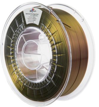 Spectrum Filaments Filament Spectrum· PLA Magic SILK· GOLDEN BERRY· 1.75mm· 1kg von LumaTech