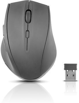 SPEEDLINK CALADO Silent SL-6343-RRBK - Maus - Für Rechtshänder - optisch - 5 Tasten - kabellos - 2.4 GHz - von LumaTech