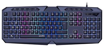 SPEEDLINK LUDICIUM RGB Rainbow Gaming Tastatur schwarz - Tastatur - TL: Deutsch, QWERTZ von LumaTech