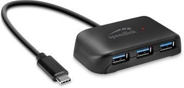 SPEEDLINK SNAPPY EVO - USB 3.2 Gen 1 (3.1 Gen 1) Type-C - USB 3.2 Gen 1 (3.1 Gen 1) Type-A - 5000Mbit/s - Schwarz - 0,2m von LumaTech