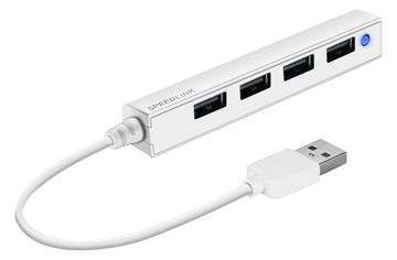 SPEEDLINK SNAPPY SLIM - Hub - 4 x USB 2.0 - Desktop von LumaTech