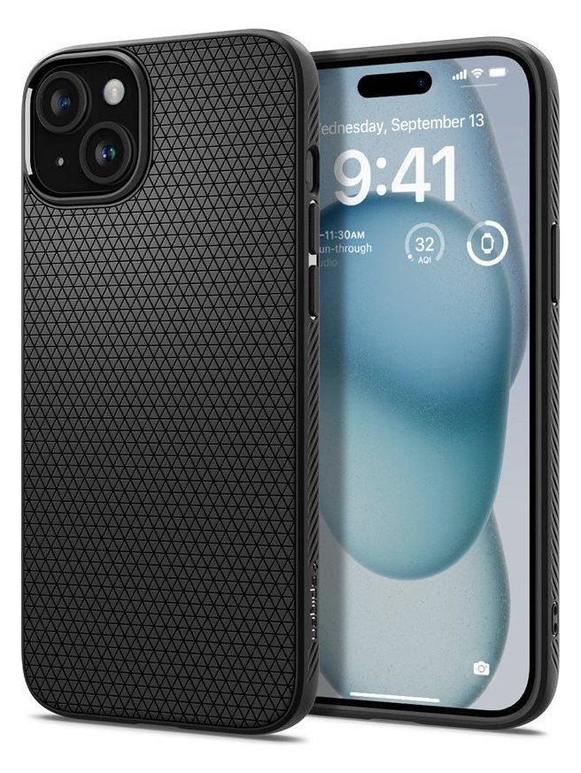 Spigen ACS06790 - Cover - Apple - iPhone 15 - 15,5 cm (6.1) - Schwarz