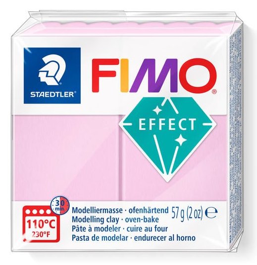 STAEDTLER FIMO 8020-205 - Modellierton - Rose - Erwachsener - 1 Stück(e) - 110 °C - 30 min