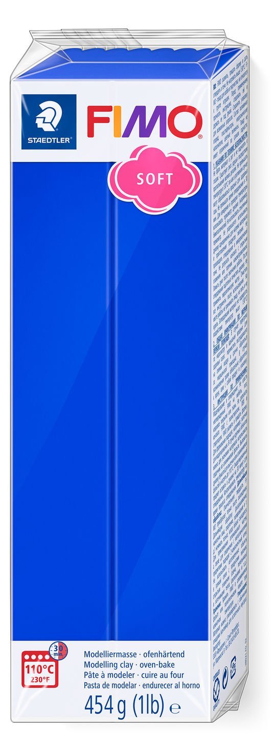 STAEDTLER FIMO 8021 - Modellierton - Blau - 1 Stück(e) - 110 °C - 30 min - 454 g